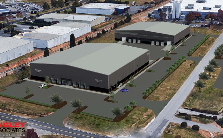 Pictures of Industrial property located at Arrowhead Industrial Park, Greenville, SC 29605 for lease - image #1