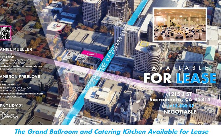 Pictures of Retail, Restaurant property located at 1215 J St, Sacramento, CA 95814 for lease - image #1