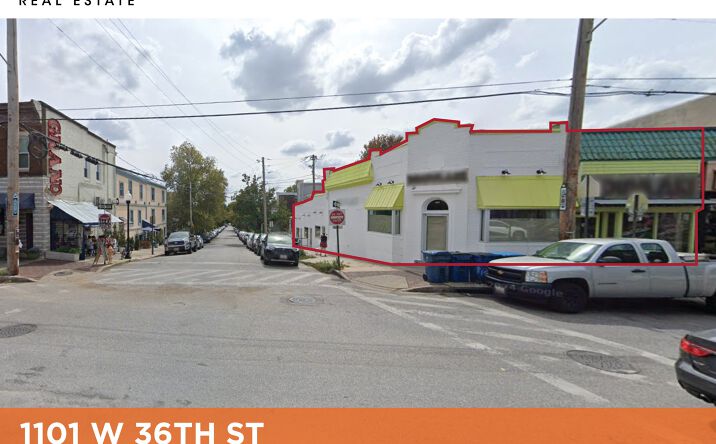 Pictures of Retail, Restaurant property located at 1101 W 36th St, Baltimore, MD 21211 for lease - image #1