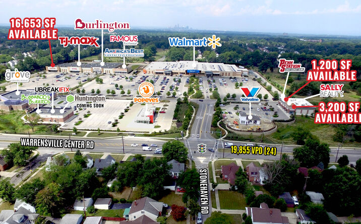 Pictures of Retail property located at 1838 Warrensville Center Rd, South Euclid, OH 44118 for lease - image #1