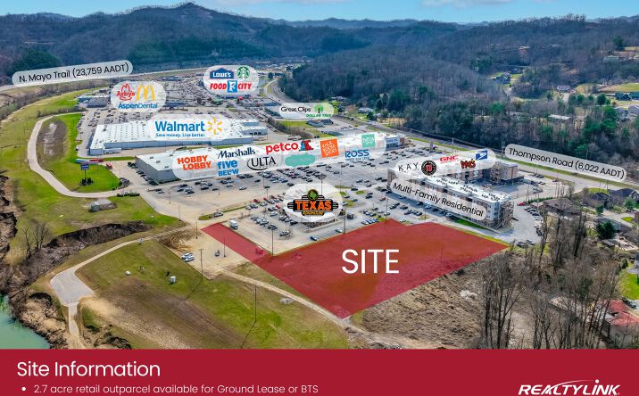 Pictures of Land property located at Justice Way, Pikeville, KY 41501 for lease - image #1