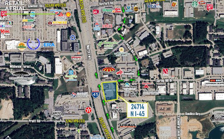 Pictures of Retail, Restaurant, Special Purpose property located at Interstate 45 N, Spring, TX 77368 for lease - image #1