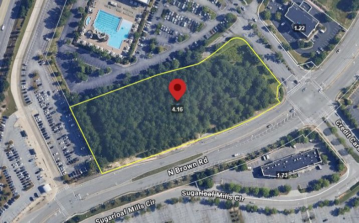Pictures of Land property located at 1847 N Brown Rd NW, Lawrenceville, GA 30043 for lease - image #1