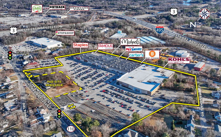 Pictures of Retail, Land property located at 265 Chelmsford St, Chelmsford, MA 01824 for lease - image #1