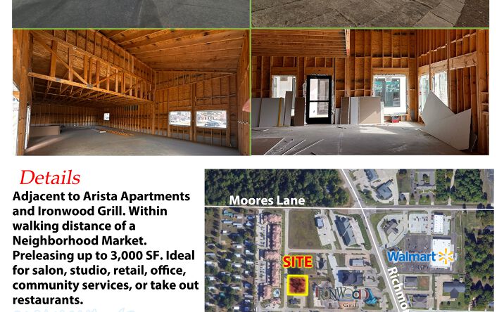 Pictures of Retail, Office property located at 3504 Arista Blvd, Texarkana, TX 75503 for lease - image #1