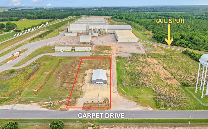 Pictures of Retail, Office, Industrial property located at 188 Carpet Dr, Atmore, AL 36502 for lease - image #1
