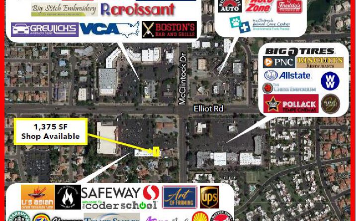 Pictures of Retail property located at 7650 S McClintock Dr, Tempe, AZ 85284 for lease - image #1