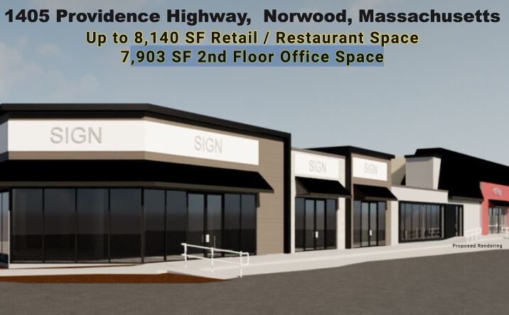 Pictures of Restaurant, Retail property located at 1405 Providence Hwy, Norwood, MA 02062 for lease - image #1