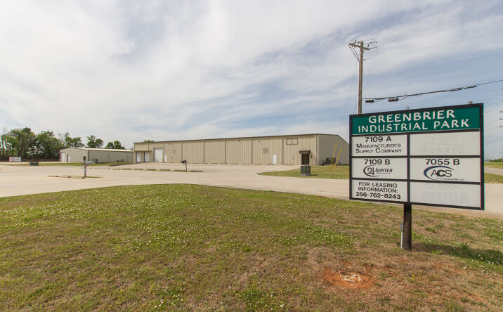 Pictures of Industrial property located at 7109A Greenbrier Rd, Madison, AL 35756 for lease - image #1