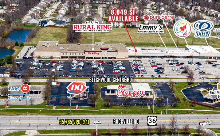 Pictures of Retail property located at 7508 Beechwood Centre Rd, Avon, IN 46123 for lease - image #1