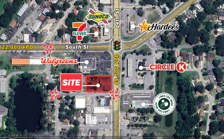 Pictures of Retail property located at 911-913 S 14th St, Leesburg, FL 34748 for lease - image #1