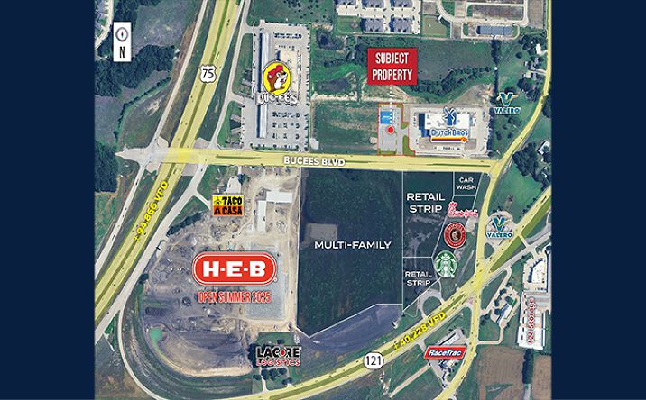 Pictures of Retail property located at Bucees Blvd, Melissa, TX 75454 for lease - image #1