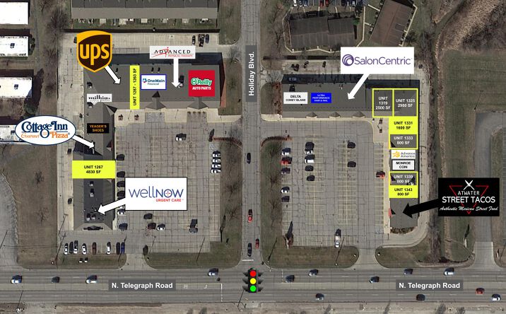 Pictures of Retail, Land property located at 1339 N Telegraph, Monroe, MI 48162 for lease - image #1