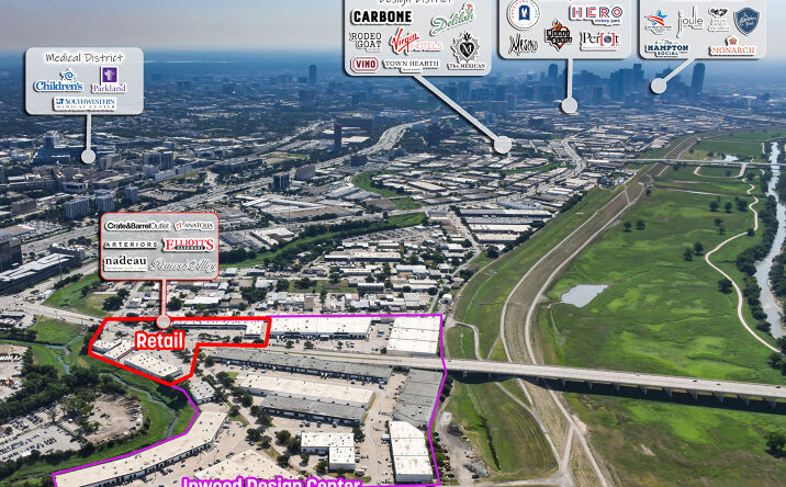 Pictures of Retail property located at 1317 Inwood Rd, Dallas, TX 75247 for lease - image #1