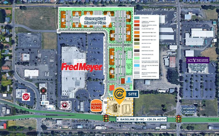 Pictures of Land property located at 2300 E Baseline St, Cornelius, OR 97113 for lease - image #1
