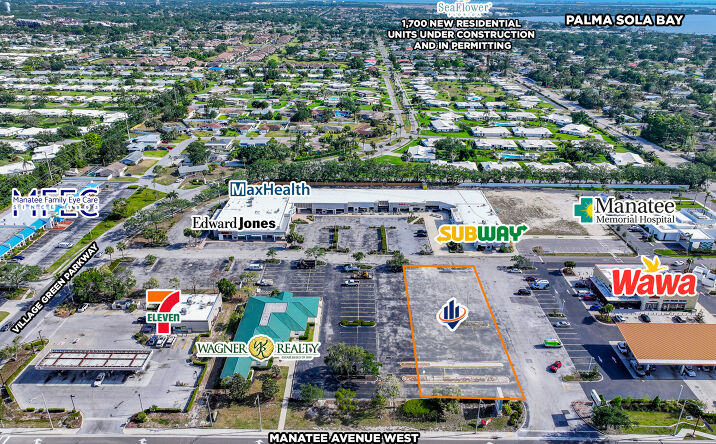 Pictures of Land property located at 7450 Manatee Avenue West, Bradenton, FL 34209 for lease - image #1
