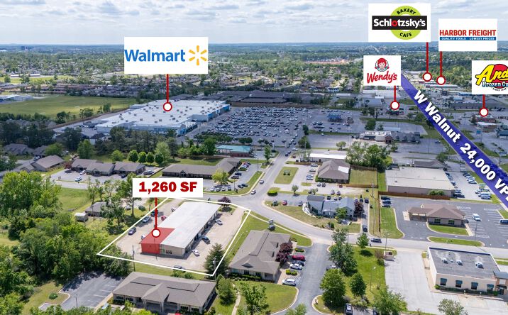 Pictures of Office property located at 201 S 20th St, Rogers, AR 72758 for lease - image #1