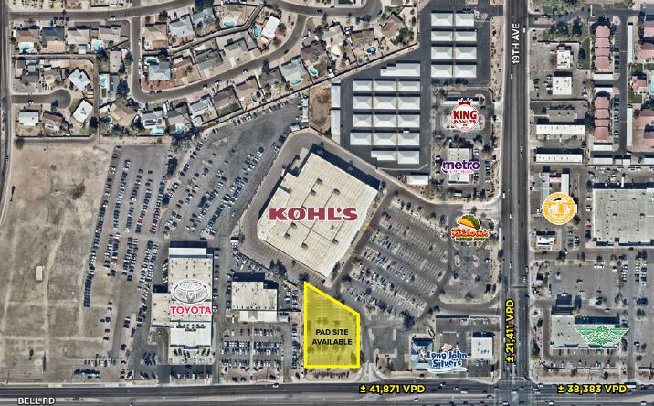 Pictures of Land property located at 17232 N 19th Ave, Phoenix, AZ 85023 for lease - image #1