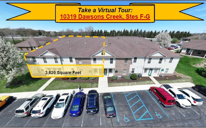 Pictures of Office property located at 10319 Dawsons Creek Blvd, Fort Wayne, IN 46825 for lease - image #1