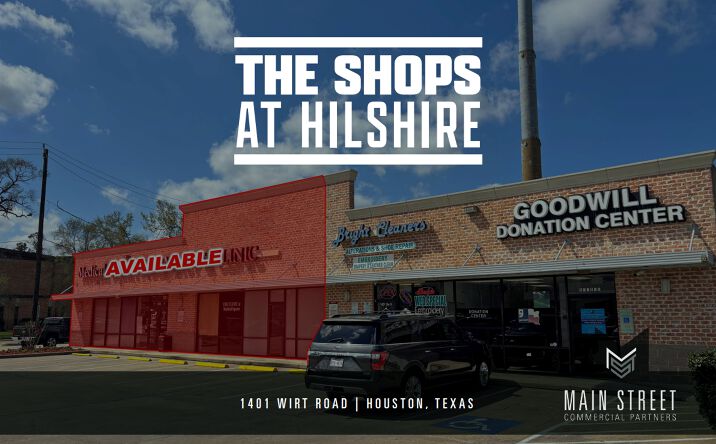 Pictures of Retail property located at 1401 Wirt Rd, Houston, TX 77055 for lease - image #1
