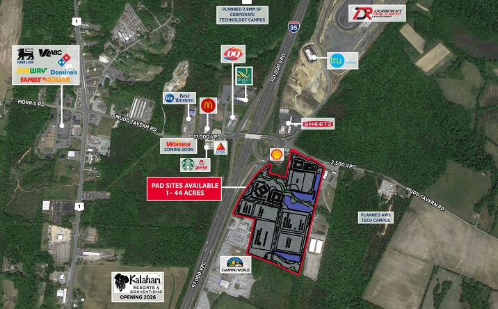 Pictures of Retail, Industrial, Land property located at 5010 Mudd Tavern Rd, Woodford, VA 22580 for sales - image #1