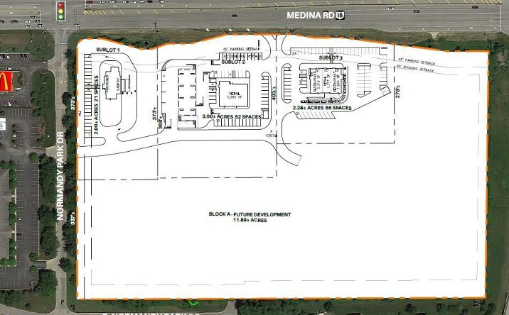 Pictures of Land property located at 3080 Medina Rd, Medina, OH 44256 for lease - image #1