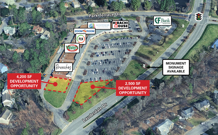 Pictures of Retail, Office, Restaurant property located at 3416-3470 Lauderdale Dr, Richmond, VA 23233 for lease - image #1