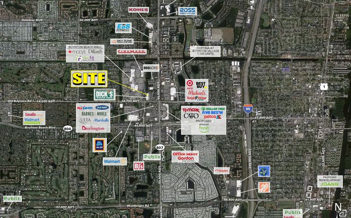 Pictures of Retail property located at 525 N Congress Ave, Boynton Beach, FL 33426 for lease - image #1