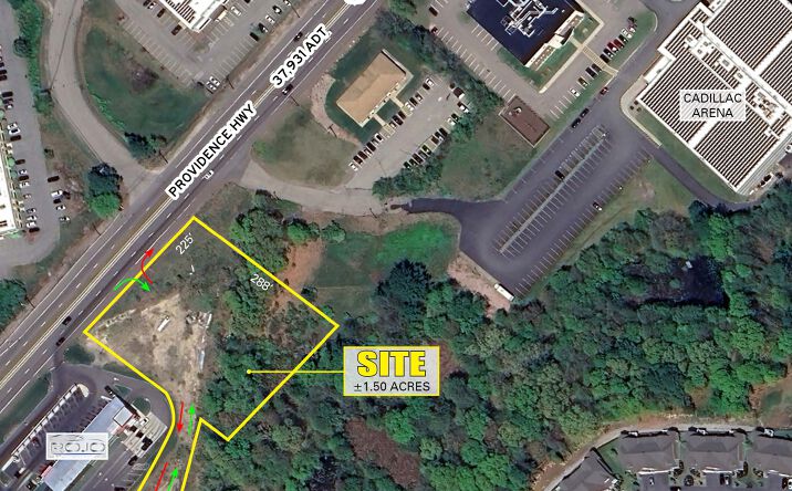 Pictures of Land property located at 2160 Providence Hwy, Walpole, MA 02081 for lease - image #1