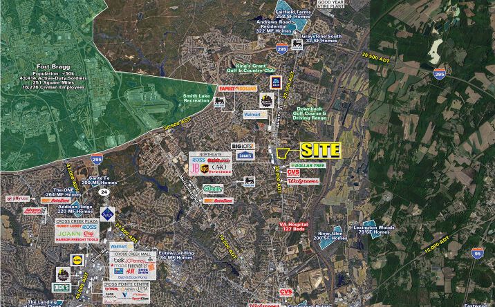 Pictures of Land property located at 3900 Ramsey St, Fayetteville, NC 28311 for lease - image #1