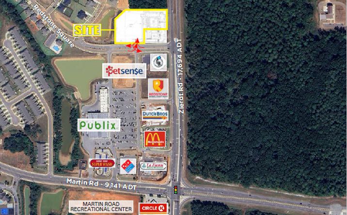 Pictures of Land property located at Zierdt Rd & Martin Rd, Huntsville, AL 35824 for lease - image #1