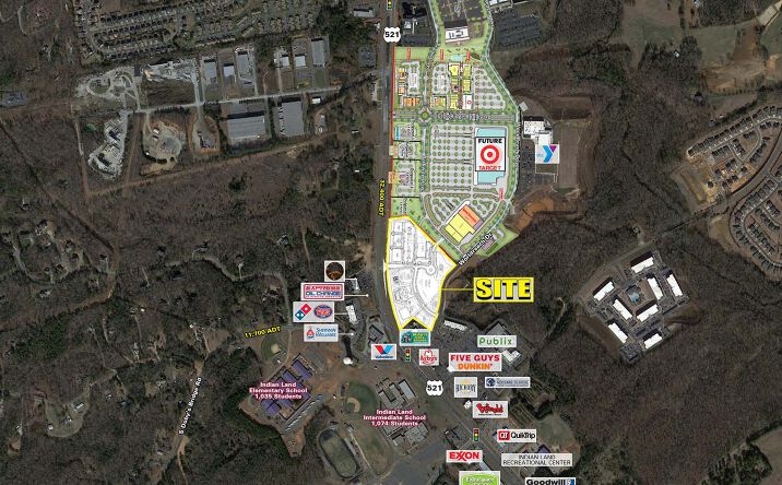 Pictures of Retail, Land property located at 8526 Charlotte Hwy, Indian Land, SC 29707 for lease - image #1