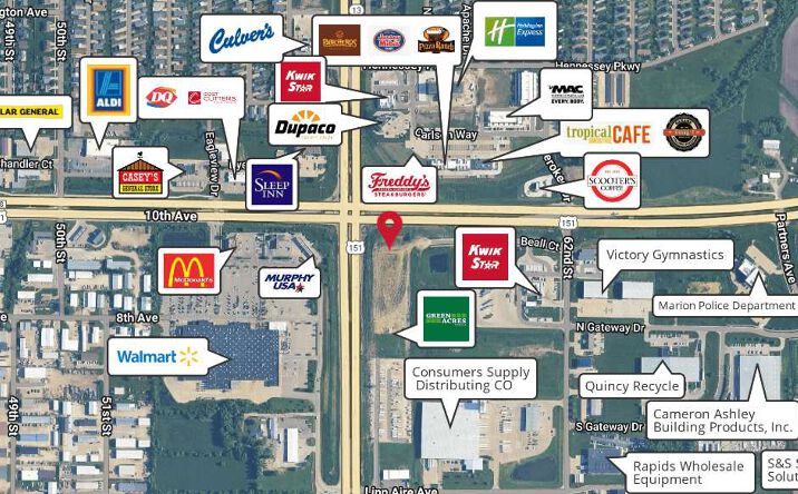 Pictures of Land property located at 5805 Beall Ct, Marion, IA 52302 for lease - image #1