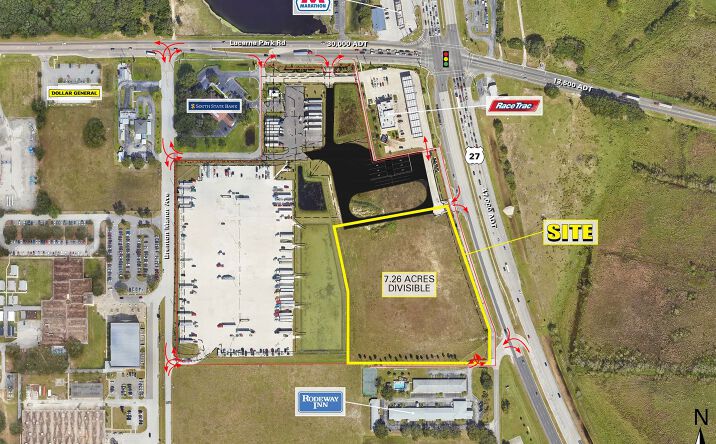 Pictures of Land property located at SWC US Hwy 27 & Lucerne Park Rd, Haines City, FL 33844 for lease - image #1