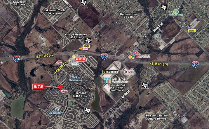 Pictures of Land property located at 2049 Sunnybrook Dr, Heartland, TX 75126 for lease - image #1