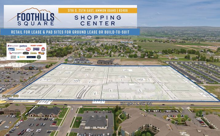 Pictures of Retail, Land property located at 3791 S 25th E, Ammon, ID 83404 for lease - image #1