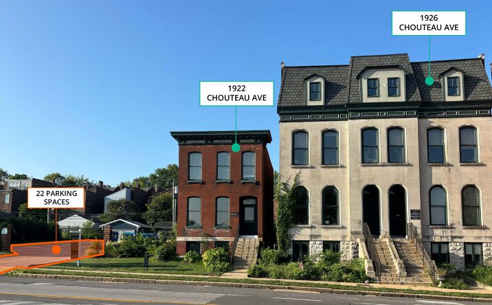 Pictures of Retail property located at 1922-1926 Chouteau Ave, St. Louis, MO 63103 for lease - image #1