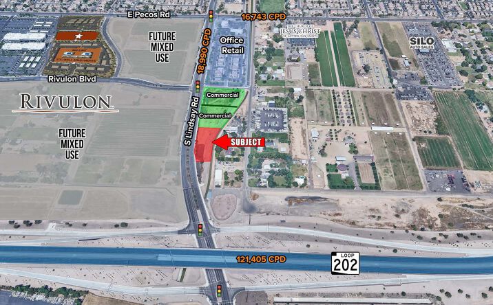 Pictures of Land property located at NEC of Lindsay Rd, Mesa, AZ 85212 for lease - image #1