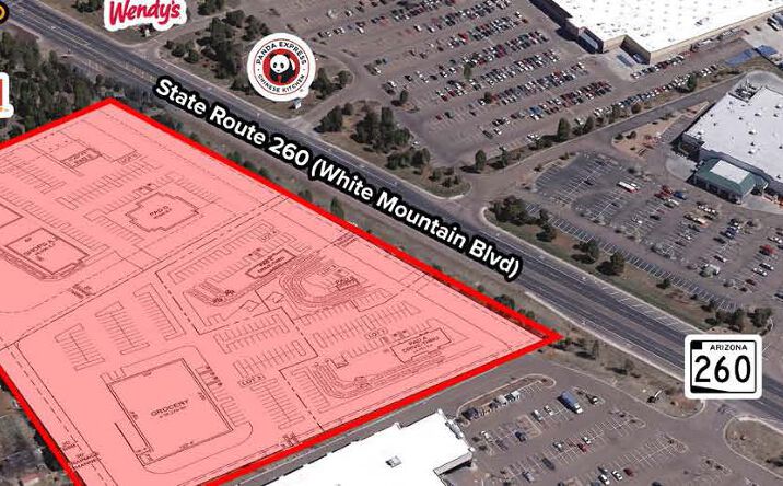 Pictures of Retail, Land property located at SEC of White Mountain Blvd, Show Low, AZ 85901 for lease - image #1