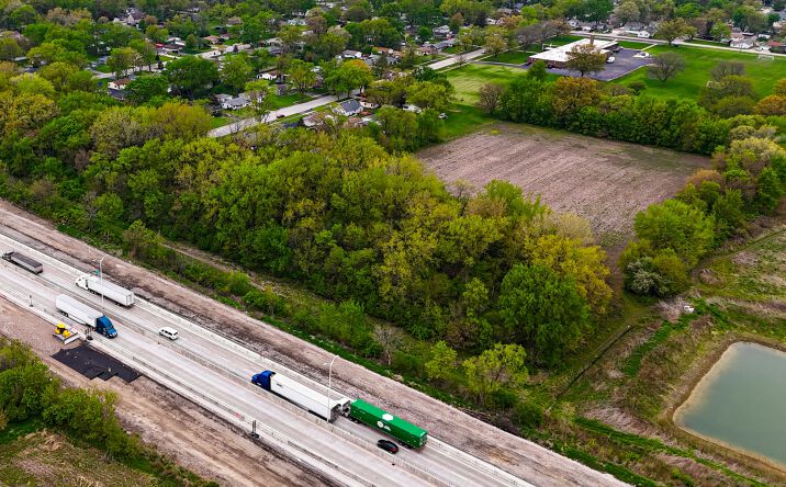 Pictures of Land property located at NEC of I-80 & Briggs St, Joliet, IL 60433 for lease - image #1