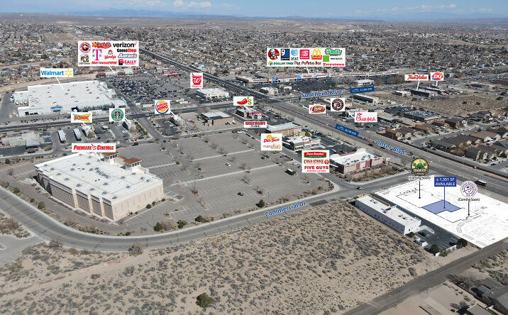 Pictures of Retail property located at 1141 Commercial Dr SE, Rio Rancho, NM 87124 for lease - image #1