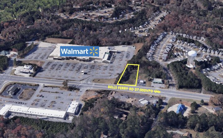 Pictures of Retail, Land, Restaurant property located at 6439 Bells Ferry Rd, Woodstock, GA 30189 for lease - image #1