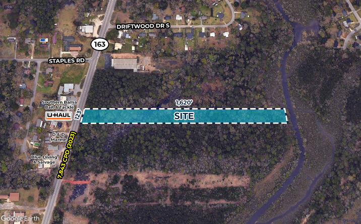 Pictures of Land property located at Dauphin Island Pkwy, Mobile, AL 36605 for lease - image #1