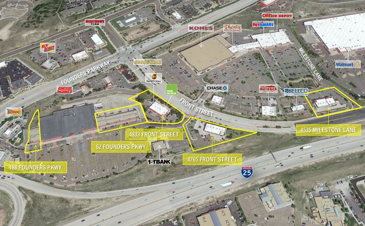 Pictures of Retail property located at 4765 Front St, Castle Rock, CO 80104 for lease - image #1