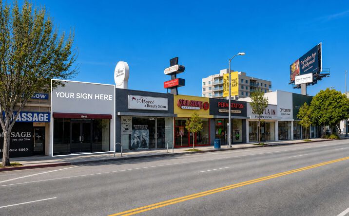 Pictures of Retail property located at 10867 W Pico Blvd, Los Angeles, CA 90064 for lease - image #1