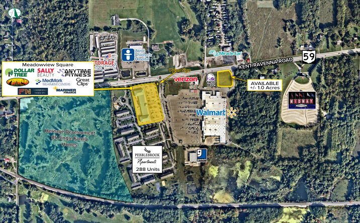 Pictures of Retail property located at 2500 OH-59, Ravenna, OH 44266 for lease - image #1