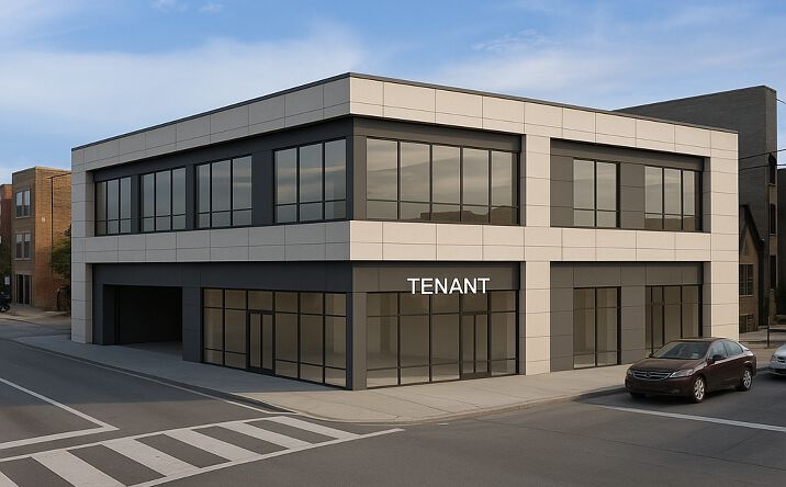 Pictures of Retail, Land property located at 1554 W North Ave, Chicago, IL 60642 for lease - image #1