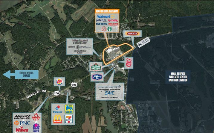 Pictures of Retail property located at 16375 Merchants Ln, King George, VA 22485 for lease - image #1