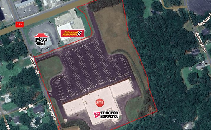 Pictures of Retail property located at 1002-1012 East Main Street, Cherryville, NC, Cherryville, US 28021 for sales - image #1