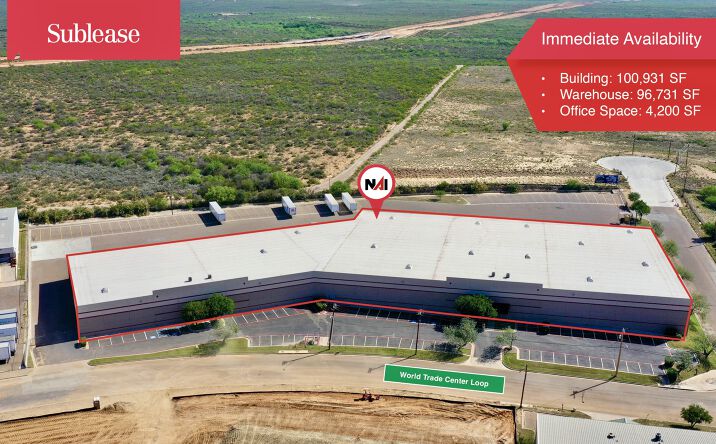 Pictures of Industrial property located at 1629 World Trade Center Loop, Laredo, TX 78045 for lease - image #1